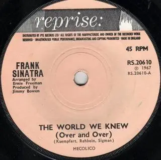 Frank Sinatra - The World We Knew (Over And Over)