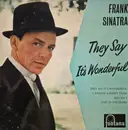 7inch Vinyl Single - Frank Sinatra - They Say It's Wonderful - EP, Mono