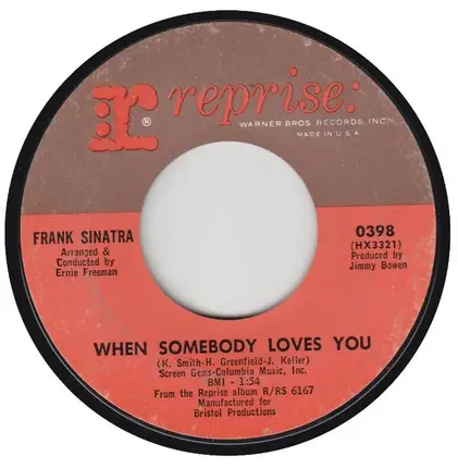 Frank Sinatra - When Somebody Loves You