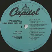 LP - Frank Sinatra - Come Swing With Me!
