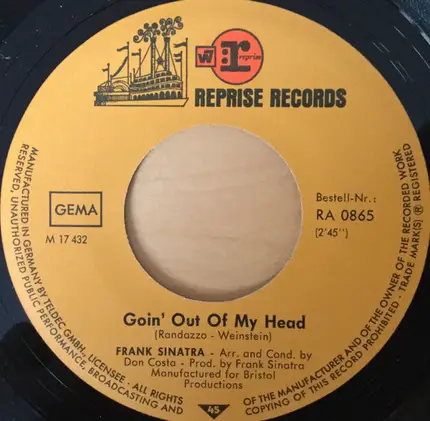 Frank Sinatra - Forget To Remember / Goin' Out Of My Head
