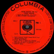 Double LP - Frank Sinatra - Frank Sinatra For You - Insert