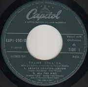 7inch Vinyl Single - Frank Sinatra - French Foreign Legion - EP