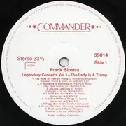 LP - Frank Sinatra - Legendary Concerts