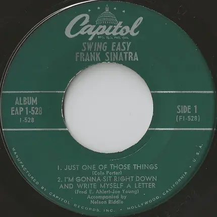 Frank Sinatra - Swing Easy! Part 1