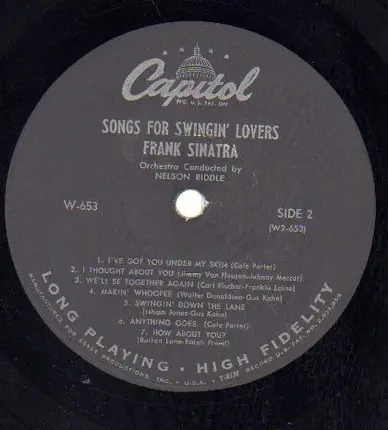 Frank Sinatra - Songs for Swingin' Lovers