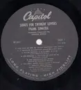 LP - Frank Sinatra - Songs for Swingin' Lovers