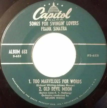 Frank Sinatra - Songs For Swingin' Lovers! (Part 3)