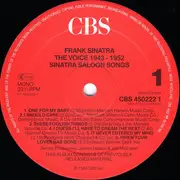 LP-Box - Frank Sinatra - The Voice 1943-1952 - hardcover slipcase box +booklet