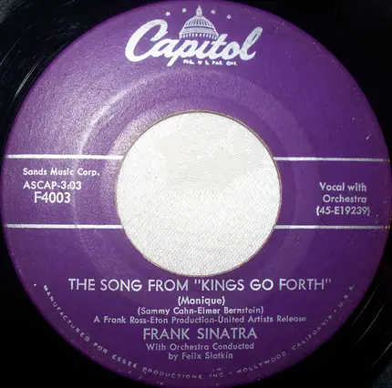 Frank Sinatra - The Same Old Song And Dance