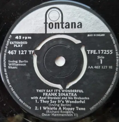 Frank Sinatra - They Say It's Wonderful