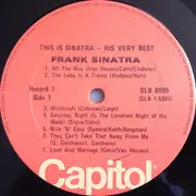 Double LP - Frank Sinatra - This Is Sinatra ...His Very Best