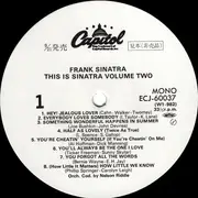 LP - Frank Sinatra - This Is Sinatra Volume Two - PROMO / OBI + Insert