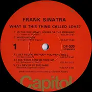 LP - Frank Sinatra - What Is This Thing Called Love? - Red Labels