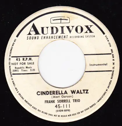 Frank Sorrell Trio - Blue Shuffle