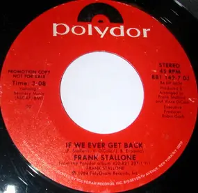 frank stallone - If We Ever Get Back