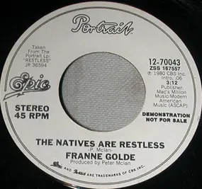 Franne Golde - Natives Are Restless