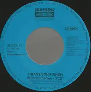 7inch Vinyl Single - Frans Von Sinnen - Back To The 60's