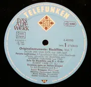 LP - Frans Brüggen - Blockflöte • Recorder • Flûte À Bec - Vol. 1
