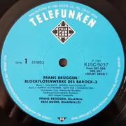 LP - Eyck / Telemann a.o. - Blockflotenwerke Des Barock 3 - + OBI