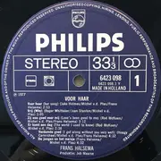 LP - Frans Halsema - Voor Haar