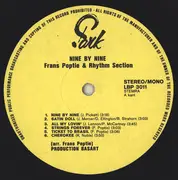 LP - Frans Poptie & Rhythm Section - Nine By Nine