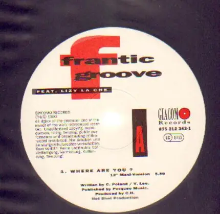 Frantic Groove Feat. lizy la che - Where Are You?