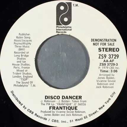 Frantique - Disco Dancer