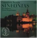 LP - Frantisek Benda - Sinfonias - Ars rediviva Milan Munclinger - Gatefold