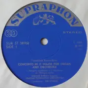 LP - František Xaver Brixi , Václav Rabas , The Prague Symphony Orchestra , Jiří Stárek - Organ Concertos