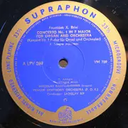 LP - Brixi / Händel - Concerto No. 1 In F Major For Organ And Orchestra / Concerto No. 4 In F Major For Organ And Orchestra, Op. 4