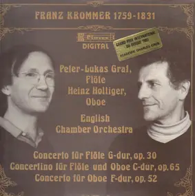 Peter-Lukas Graf - Concerto Für Flöte G-Du / Concertino Für Flöte Und Oboe C-Dur