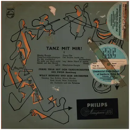 Franz Thon mit dem Tanzorchester des NWDR Hamburg a.o. - Tanz MIt Mir! I