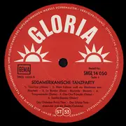 LP - Franz Thon Und Sein Orchester , Das Gloria-Tanzensemble , Unknown Artist - Südamerikanische Tanzparty