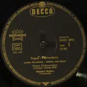 LP - Suppé - Suppé-Ouvertüren Leichte Kavallerie •  Dichter Und Bauer •  Pique Dame •  Ein Morgen, Ein Mittag, Ein Abend In Wien