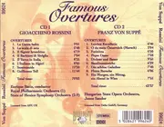 Double CD - Suppé / Rossini - Famous Overtures