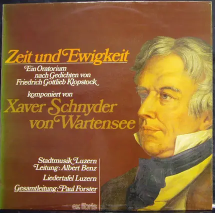 Franz Xaver Schnyder von Wartensee - Zeit und Ewigkeit