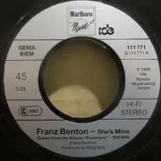 7inch Vinyl Single - Franz Benton - She's Mine