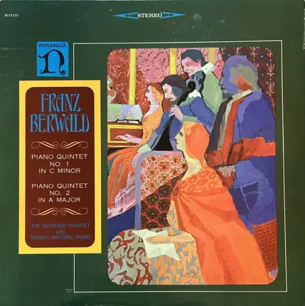 Franz Berwald - Piano Quintet No. 1 In C Minor / Piano Quintet No. 2 In A Major