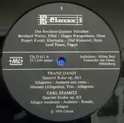 LP - Danzi / Stamitz  / Reicha - Bläsermusik Der Klassik - Gatefold