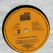 LP - Franz Haselböck - Die Orgel Meisterhaft Gespielt - Label variation