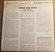 LP - Franz Jackson And His Original Jass All-Stars - Good Old Days - Mono