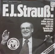 7inch Vinyl Single - Franz Josef Strauß / Herbert Wehner - Rededuell