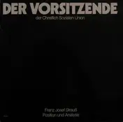 Franz Josef Strauß - Position Und Analyse