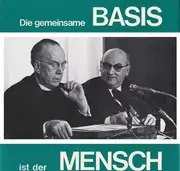 LP - Franz König - Die Gemeinsame Basis Ist Der Mensch - +booklet