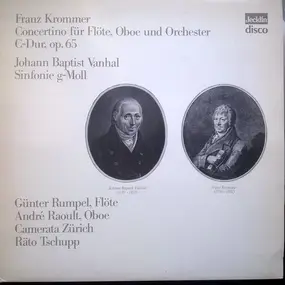 Krommer - Concertino Für Flöte, Oboe Und Orchester C-Dur, Op.65 / Sinfonie G-Moll