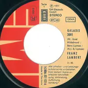 7inch Vinyl Single - Franz Lambert - Galaxis 2001