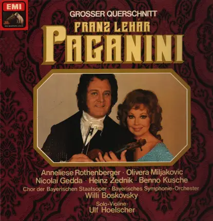 Paganini - Franz Lehár, Paganini