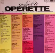 LP - Franz Lehár , Carl Millöcker , Johann Strauss Jr. , Leo Fall , Theo Mackeben - Geliebte Operette - 15 Große Liebesszenen