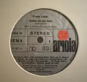 LP - Franz Lehár , Sylvia Geszty , Margit Schramm , Rudolf Schock , Berliner Symphoniker Dirigent Werner - Schön Ist Die Welt / Friederike (Querschnitte)